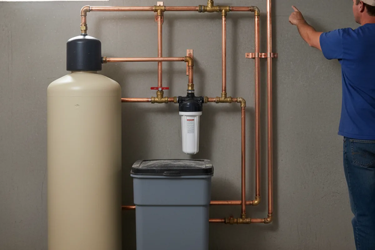 Whole-house water treatment system installed in Barnhart